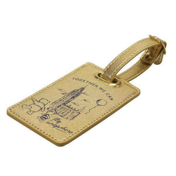 Disney Winnie The Pooh Luggage Tag - Fly Anywhere - Olleke | Disney and Harry Potter Merchandise shop