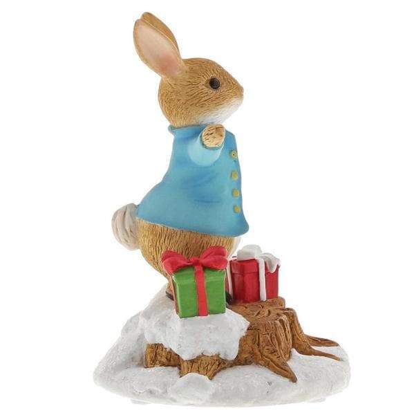 Peter Rabbit With Presents Figurine - Olleke | Disney and Harry Potter Merchandise shop