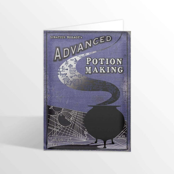 Advanced Potion Making Foiled Notecard - Olleke | Disney and Harry Potter Merchandise shop
