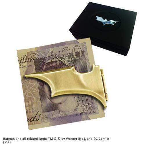 Batarang Folding Money Clip – Bronze - Olleke | Disney and Harry Potter Merchandise shop