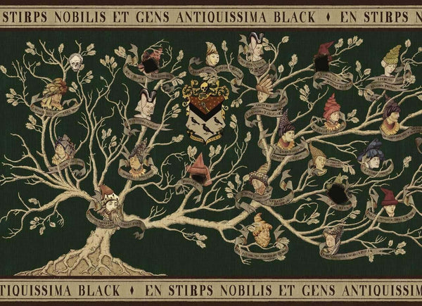 Black Family Tapestry Poster - Olleke | Disney and Harry Potter Merchandise shop