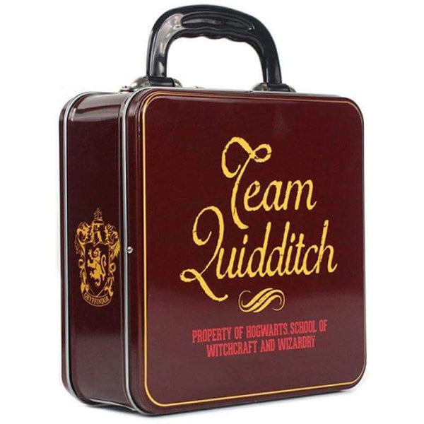 Gryffindor Quidditch Captain Tin Tote Lunch Box - Olleke | Disney and Harry Potter Merchandise shop