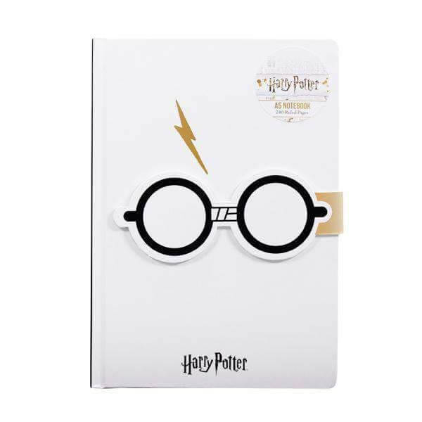 Harry Potter A5 Notebook - Harry Potter (Glasses & Scar) - Olleke | Disney and Harry Potter Merchandise shop