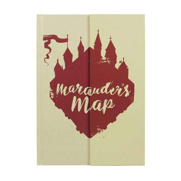 Harry Potter A5 Notebook - Marauder's Map - Olleke | Disney and Harry Potter Merchandise shop
