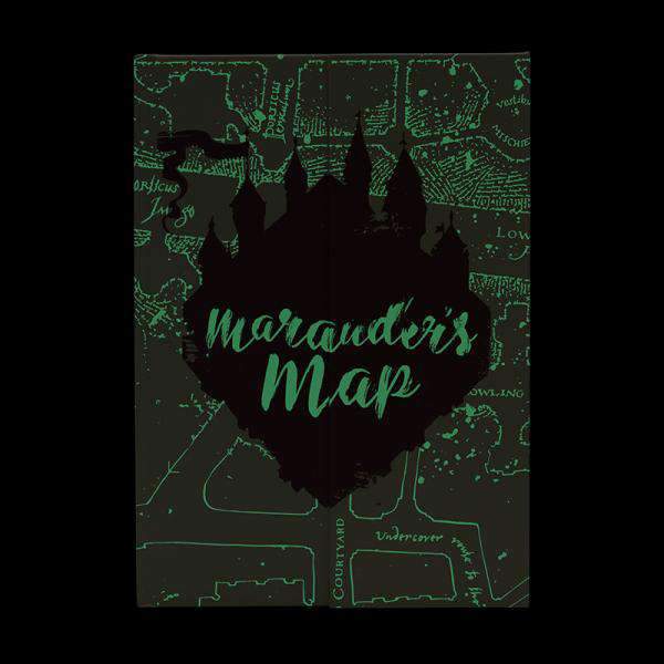 Harry Potter A5 Notebook - Marauder's Map - Olleke | Disney and Harry Potter Merchandise shop