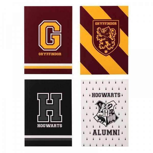 Harry Potter A6 Notebooks - Varsity - Olleke | Disney and Harry Potter Merchandise shop