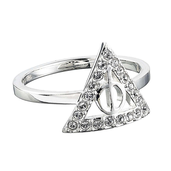 Harry Potter Embellished with Swarovski Crystals Deathly Hallows Ring - Olleke | Disney and Harry Potter Merchandise shop