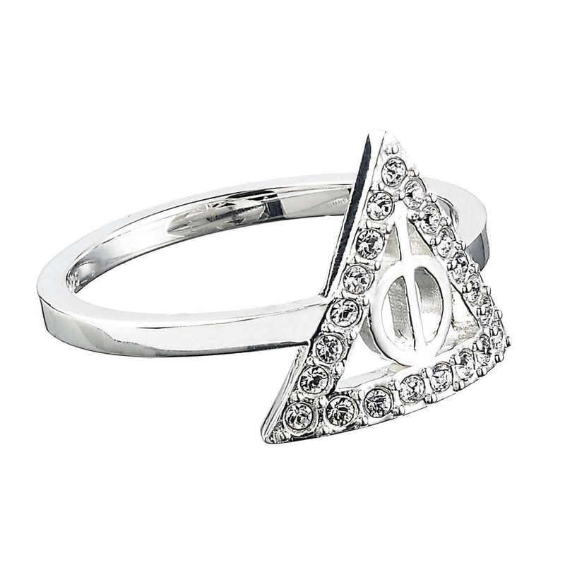 Harry Potter Embellished with Swarovski Crystals Deathly Hallows Ring - Olleke | Disney and Harry Potter Merchandise shop