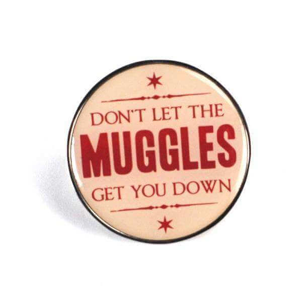 Muggles Harry Potter Enamel Badge - Olleke | Disney and Harry Potter Merchandise shop