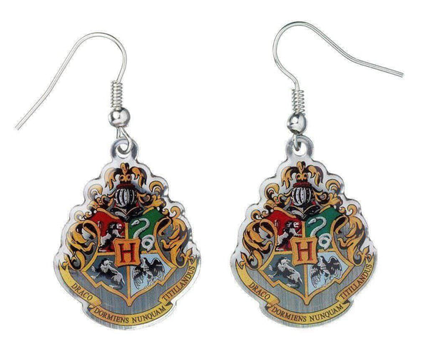 Harry Potter Hogwarts Crest Earrings - Olleke | Disney and Harry Potter Merchandise shop