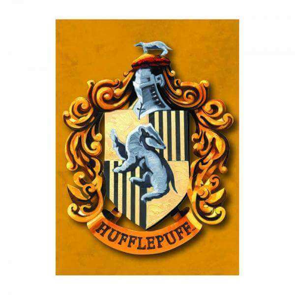 Harry Potter Metal Magnet - Huffelpuff - Olleke | Disney and Harry Potter Merchandise shop