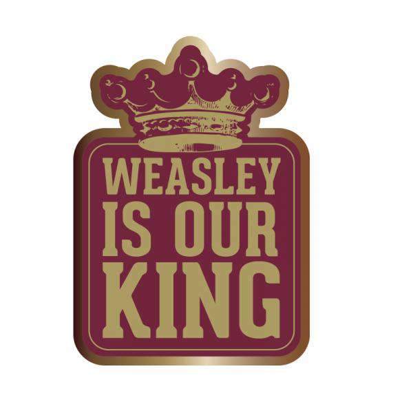 Weasley is our King Harry Potter Pin Badge - Olleke | Disney and Harry Potter Merchandise shop