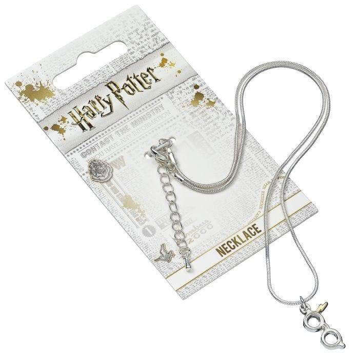 Harry Potter Silver Plated Lightning Bolt with Glasses Necklace - Olleke | Disney and Harry Potter Merchandise shop