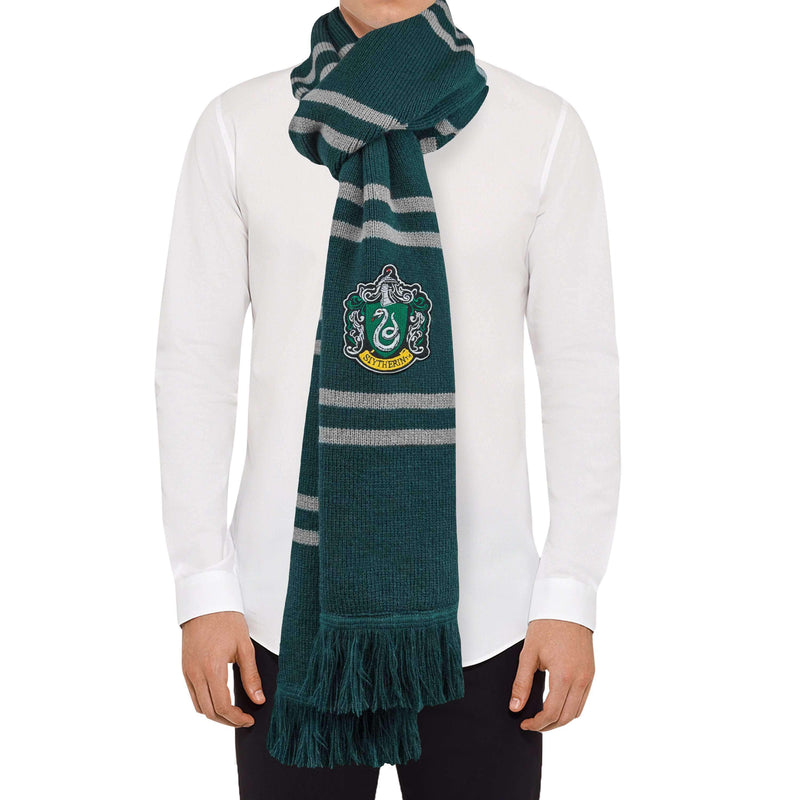 Harry Potter Slytherin Scarf - Deluxe Edition - Olleke | Disney and Harry Potter Merchandise shop