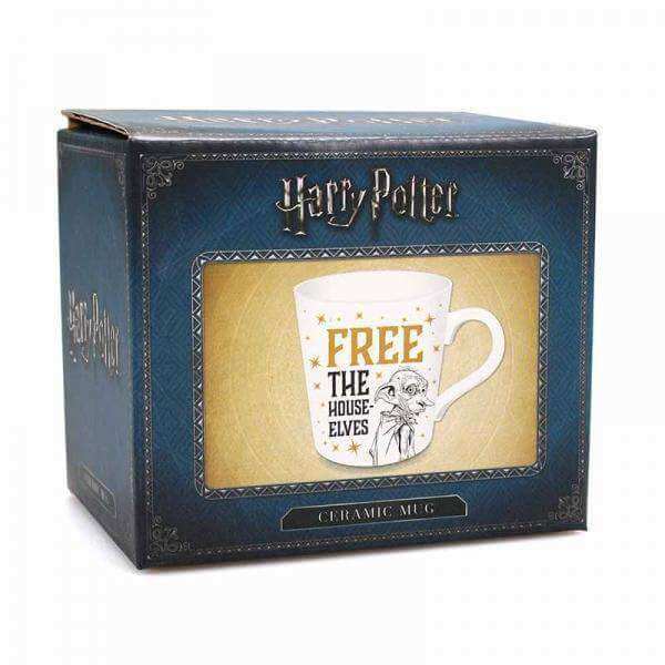 Harry Potter Tapered Mug - Dobby (Free The House-Elves) - Olleke | Disney and Harry Potter Merchandise shop