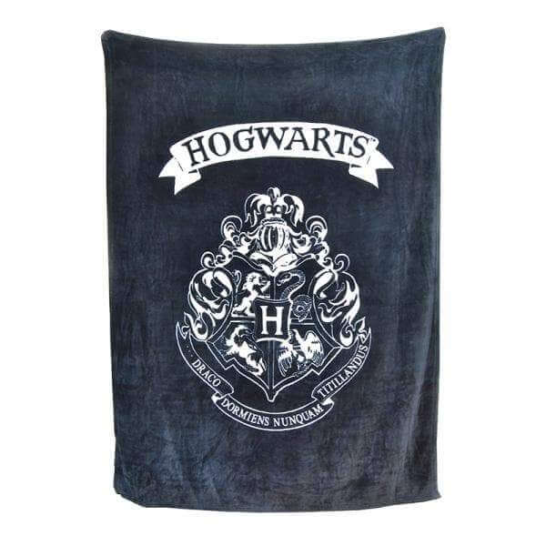 Harry Potter Throw - Hogwarts Crest - Olleke | Disney and Harry Potter Merchandise shop