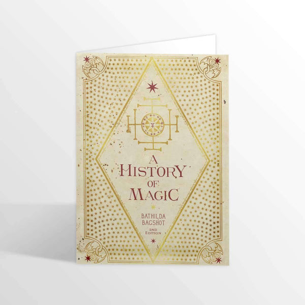 History of Magic Foiled Notecard - Olleke | Disney and Harry Potter Merchandise shop