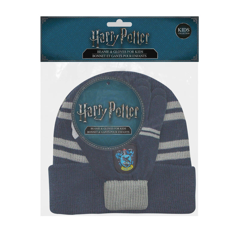 Kids set Ravenclaw : Screentouch "Magic Touch" Gloves + Beanie - Olleke | Disney and Harry Potter Merchandise shop
