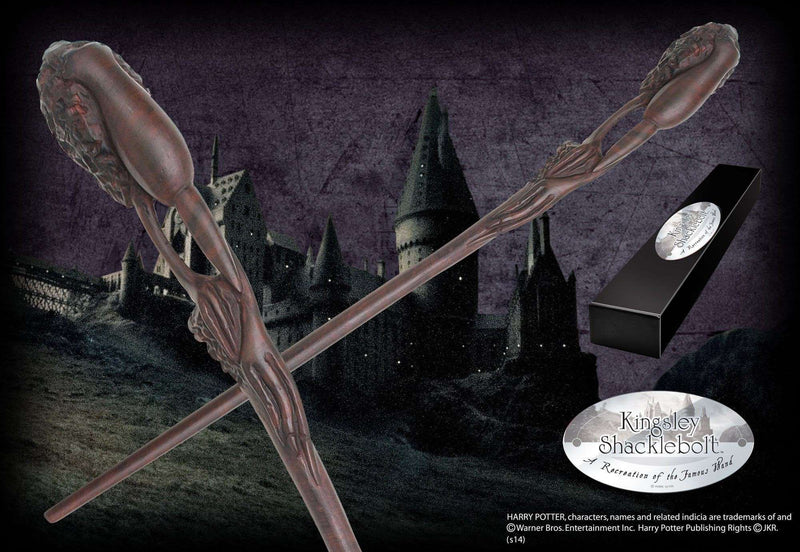Kingsley Shacklebolt Character Wand - Olleke | Disney and Harry Potter Merchandise shop