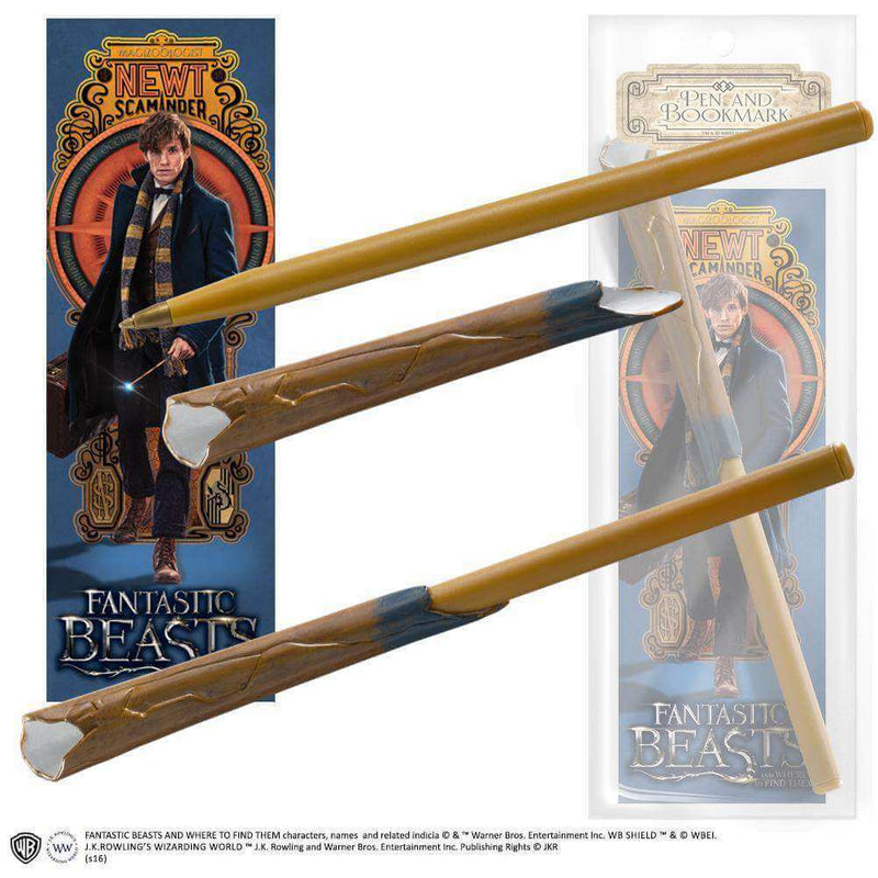 Newt Scamander Wand Pen & Bookmark - Olleke | Disney and Harry Potter Merchandise shop