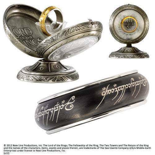 One Ring Spinning Stainless Steel - Black - Olleke | Disney and Harry Potter Merchandise shop