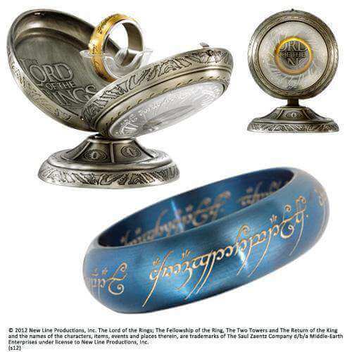 One Ring Stainless Steel - Blue - Olleke | Disney and Harry Potter Merchandise shop