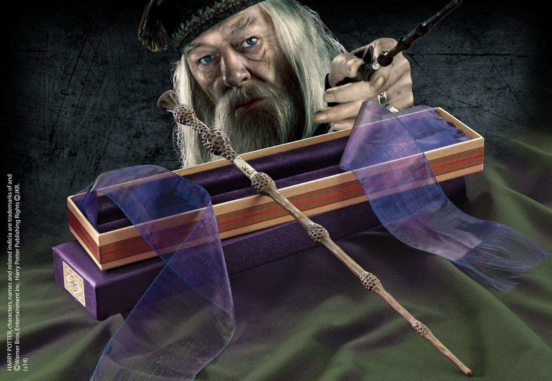 Professor Dumbledore Wand in Ollivanders Box - Olleke | Disney and Harry Potter Merchandise shop