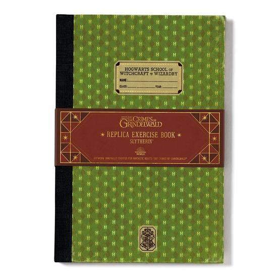 Replica Hogwarts Vintage 1910 Slytherin Exercise Book - Olleke | Disney and Harry Potter Merchandise shop