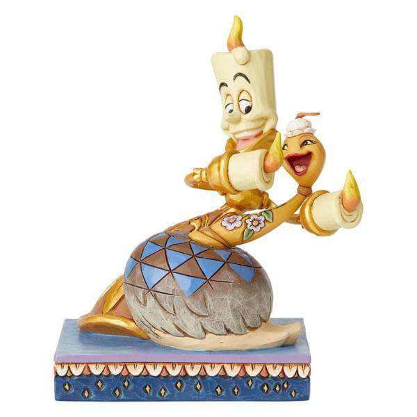 Romance by Candlelight (Lumiere and Feather Duster Figurine) - Olleke | Disney and Harry Potter Merchandise shop
