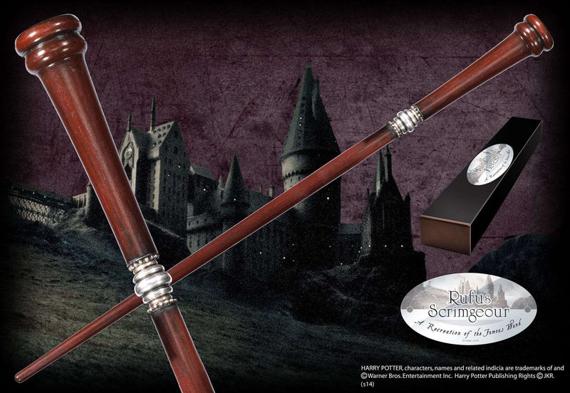 Rufus Scrimgeour Character Wand - Olleke | Disney and Harry Potter Merchandise shop