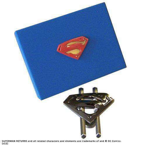 Superman Returns Shield Money Clip Gun Metal - Olleke | Disney and Harry Potter Merchandise shop