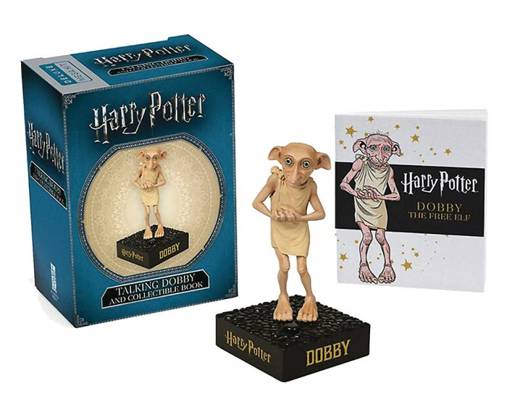 Harry Potter : Dobby parlant et livre à collectionner