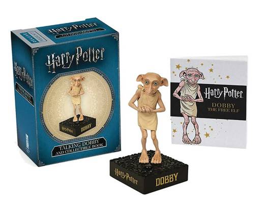 Harry potter: talking dobby and collectable book