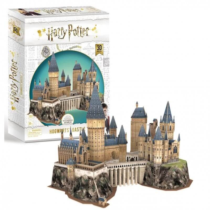 Hogwarts Castle Harry Potter 3D Puzzle Set - Olleke | Disney and Harry Potter Merchandise shop