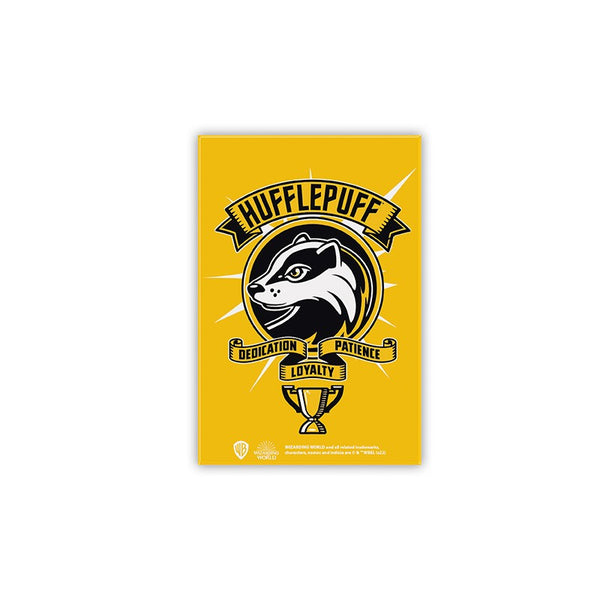 Harry Potter Metal Magnet - Hufflepuff Bright Colours