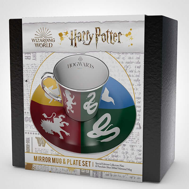 Harry Potter Mirror mug & plate set - Olleke Wizarding Shop Amsterdam Brugge London Maastricht