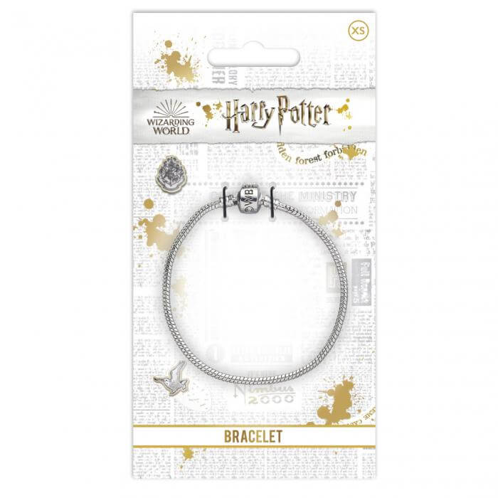 Harry Potter Slider Charm Bracelet (silver plated) - Olleke Wizarding Shop Brugge London Maastricht