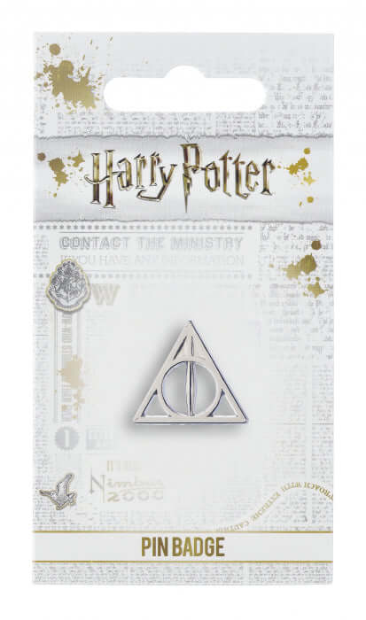 Harry Potter Deathly Hallows Pin Badge - Olleke Wizarding Shop Brugge London Maastricht