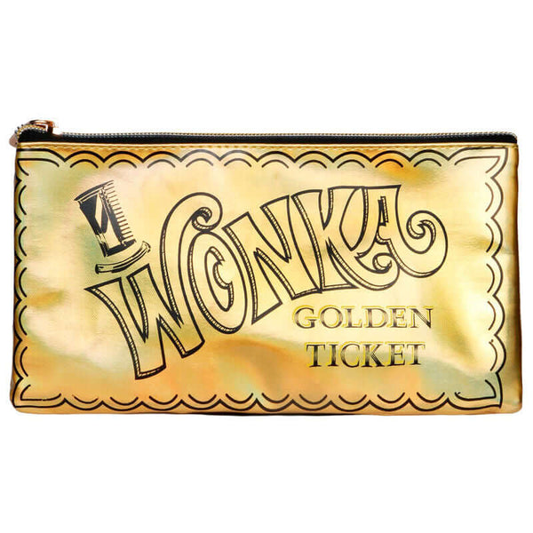 Charlie and the Chocolate Factory Wonka Golden Ticket vanity case - Olleke Wizarding Shop Amsterdam Brugge London Maastricht