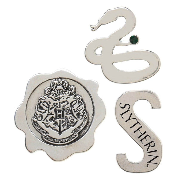 Harry Potter Slytherin 3 pack Lapel Pin Set - Olleke Wizarding Shop Amsterdam Brugge London Maastricht