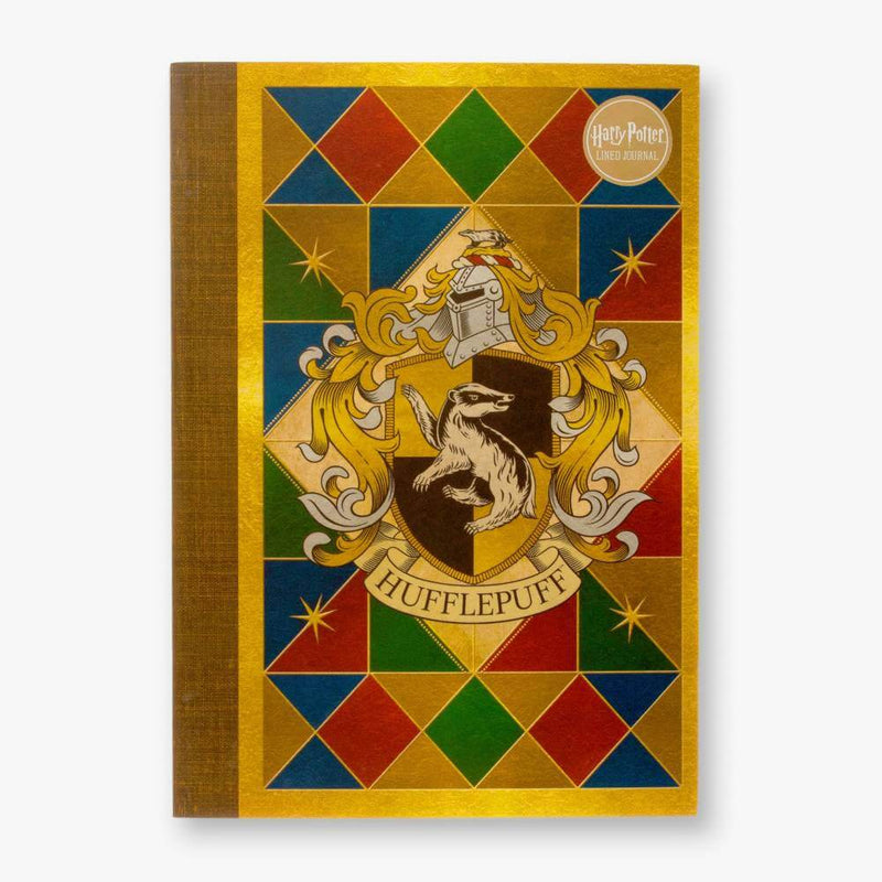 Hufflepuff House Crest Notebook - Olleke Wizarding Shop Brugge London Maastricht