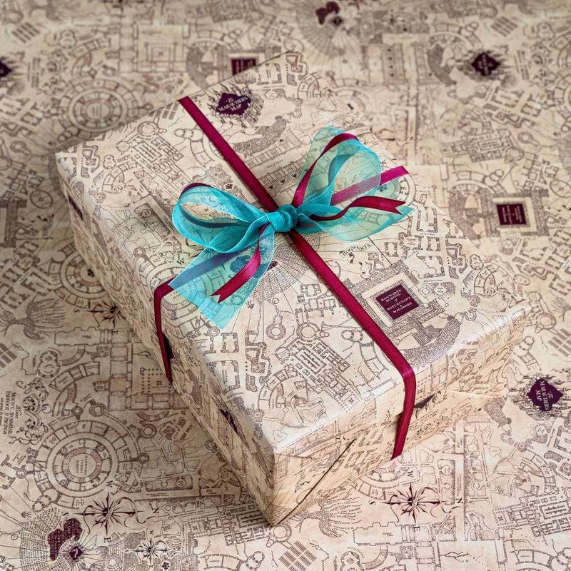 Marauder's Map Gift Wrap - Olleke | Disney and Harry Potter Merchandise shop