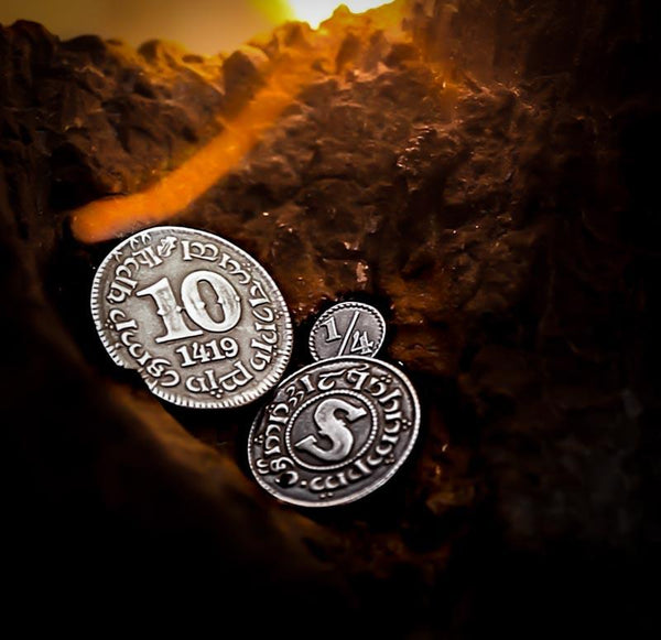The Scouring of the Shire Iron Coins - Olleke Wizarding Shop Amsterdam Brugge London Maastricht
