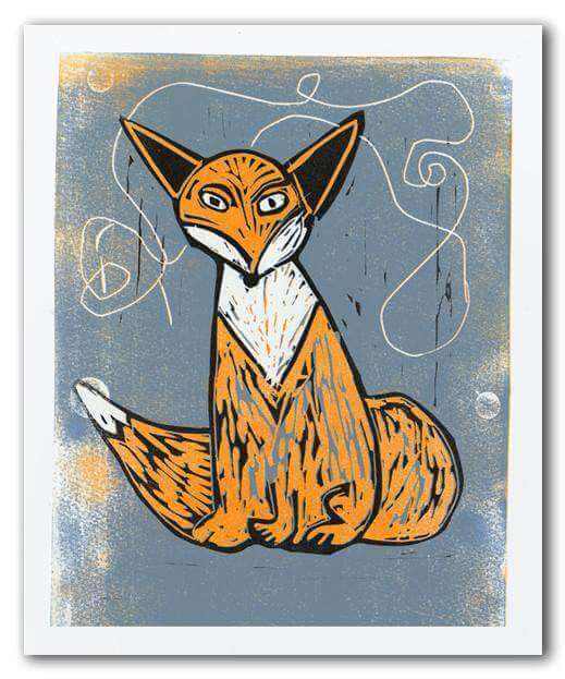 My Foxy Greeting Card by Lily - Olleke | Disney and Harry Potter Merchandise shop