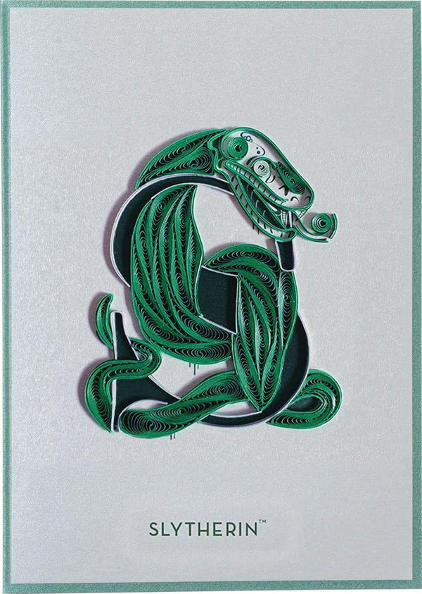 Harry Potter Quilled Greeting Card Slytherin - Olleke | Disney and Harry Potter Merchandise shop