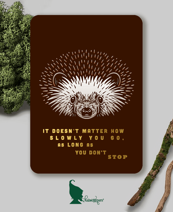 It does not matter how slowly you go as long as you do not stop - Olleke | Disney and Harry Potter Merchandise shop