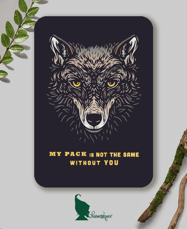 My pack is not the same without you - Olleke | Disney and Harry Potter Merchandise shop