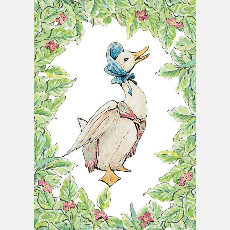 Peter Rabbit Card: Jemima Puddle-Duck - Olleke | Disney and Harry Potter Merchandise shop