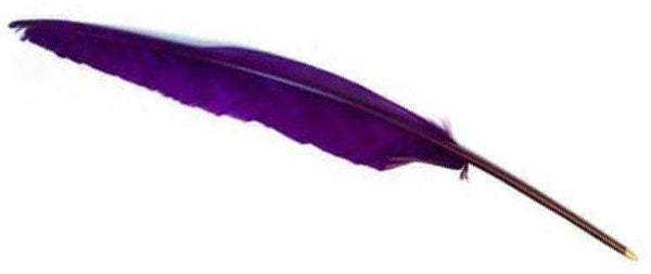 Schrijfveer violet - Olleke | Disney and Harry Potter Merchandise shop