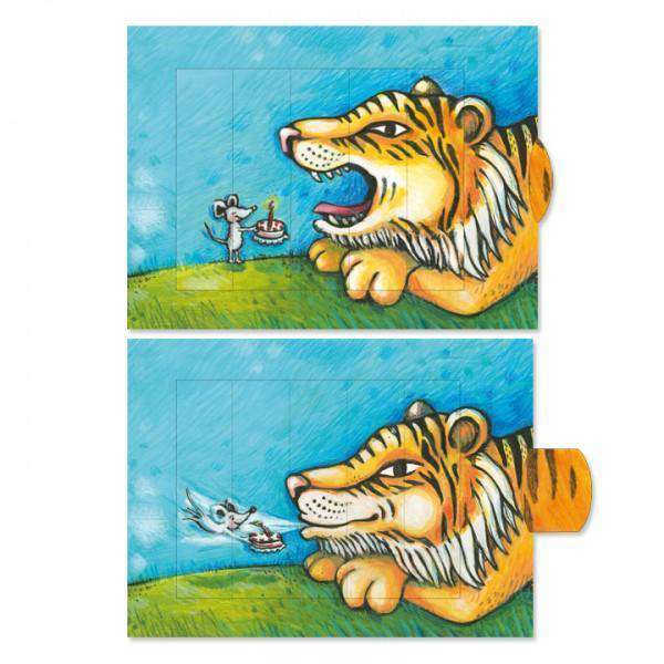 Tiger's birthday slide card - Olleke | Disney and Harry Potter Merchandise shop